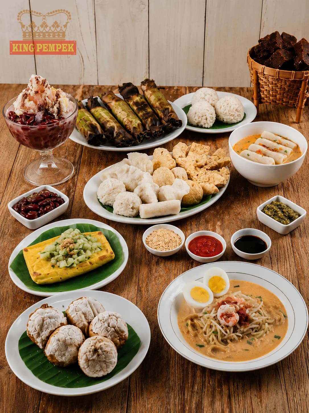 Aneka pempek & hidangan khas Palembang di King Pempek