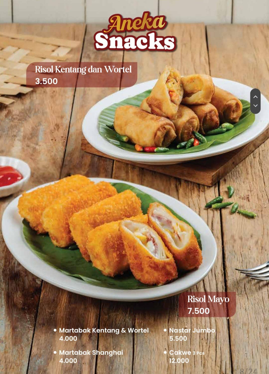 Halaman katalog menu King Pempek 9